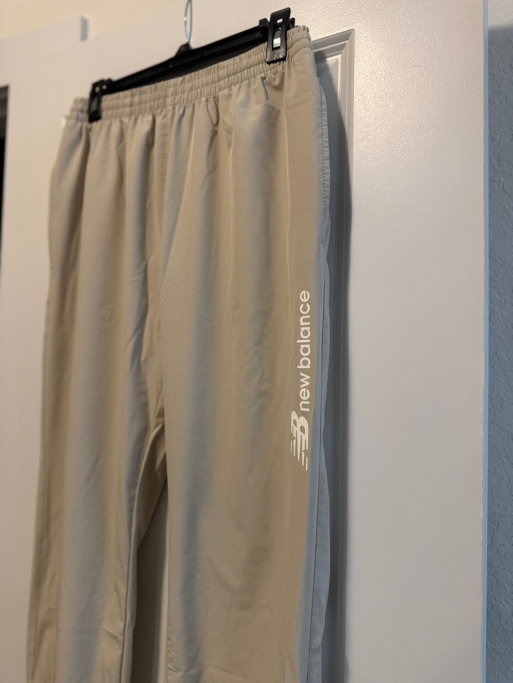 New Balance Tan Track Pants View 3